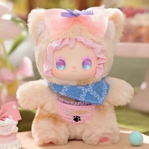 Lovely Emma Cheese Cat Pocket Zoo Series Blind Box Plush Keychain